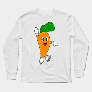 Carrot Ice skating Ice skates Winter sports Long Sleeve T-Shirt